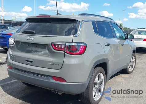 2021 Jeep Compass Limited 4X4 from USA, damaged, VIN 3C4NJDCB3MT553323